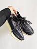 Жіночі кросівки Аdidas Yeezy Boost 350 V2 Carbon Black Beige FZ5000, фото 7