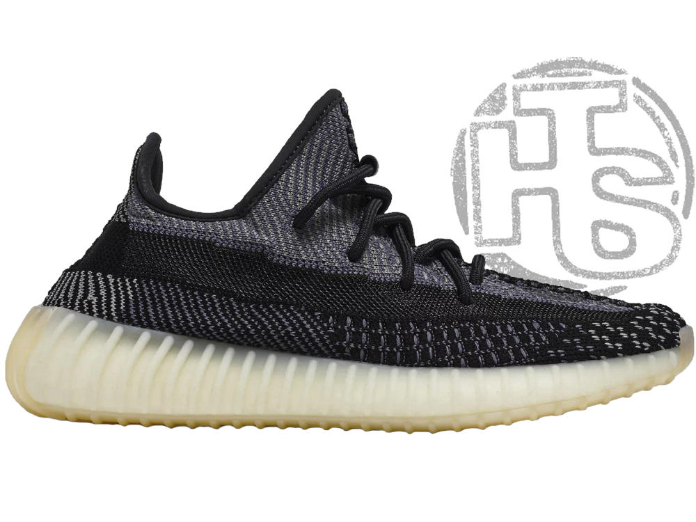 Жіночі кросівки Аdidas Yeezy Boost 350 V2 Carbon Black Beige FZ5000