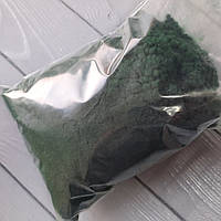 Флок пудра велика. Колір зелений. р-н 1 мм. 100 гр.