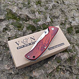 Ніж складний Viking Nordway PRO SCOUT,  AUS8, дерево, V&N K746,, фото 3