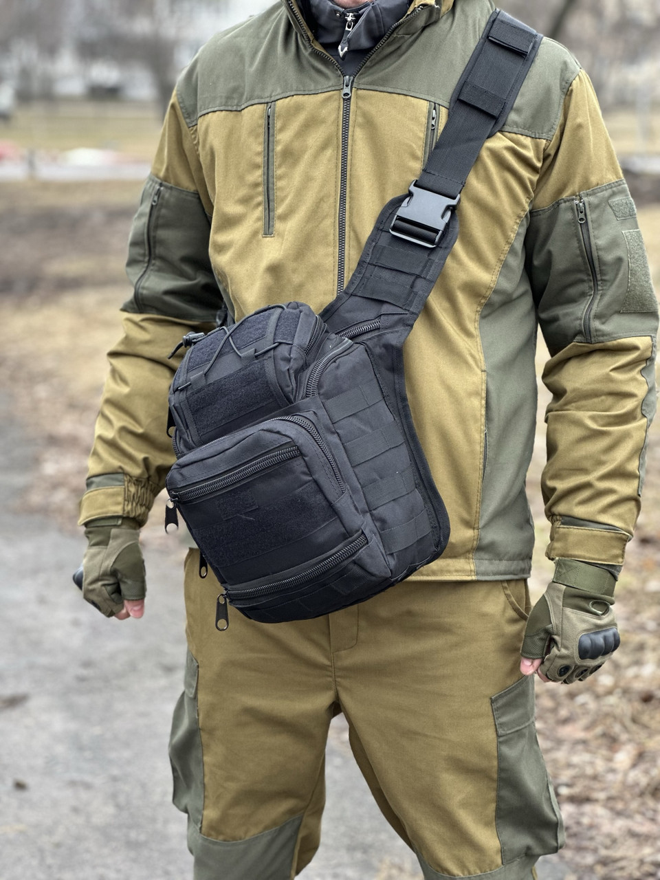 Купить Универсальная тактическая сумка / плечевая сумка / военная сумка ...