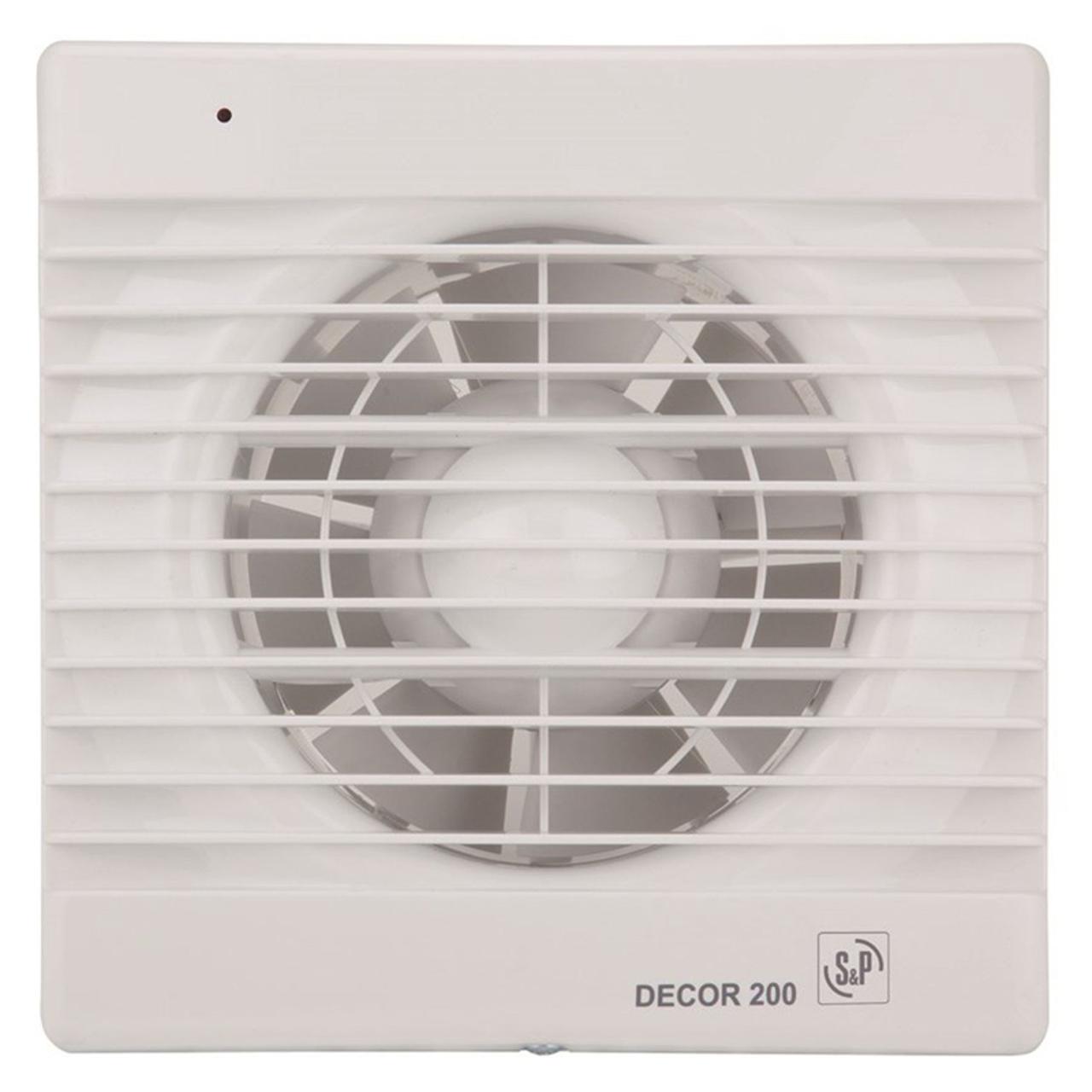 Купить Вытяжной вентилятор Soler&Palau DECOR-200 C, цена 2053 ₴ — Prom ...