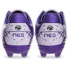 Бутси футбольні Zelart Prima 170904B-4 розмір 43 Violet-White, фото 5