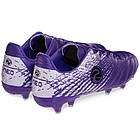 Бутси футбольні Zelart Prima 170904B-4 розмір 43 Violet-White, фото 4