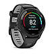Смарт-годинник Garmin Forerunner 265 з чорними безелем і корпусом та чорно-сірим силіконовим ремінцем, фото 4
