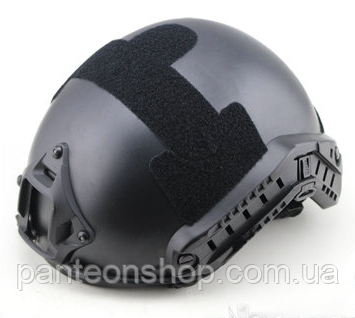 Шолом Future Assault Helmet без отворів Black (Airsoft / Страйкбол)