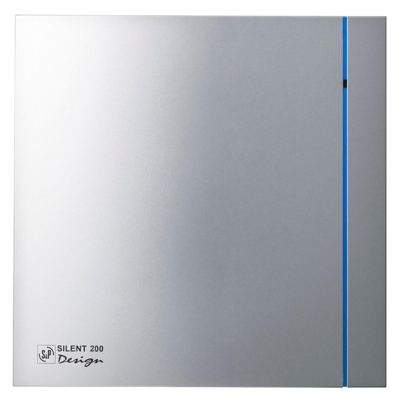 Витяжний вентилятор Soler&Palau SILENT-200 CHZ SILVER DESIGN 3C