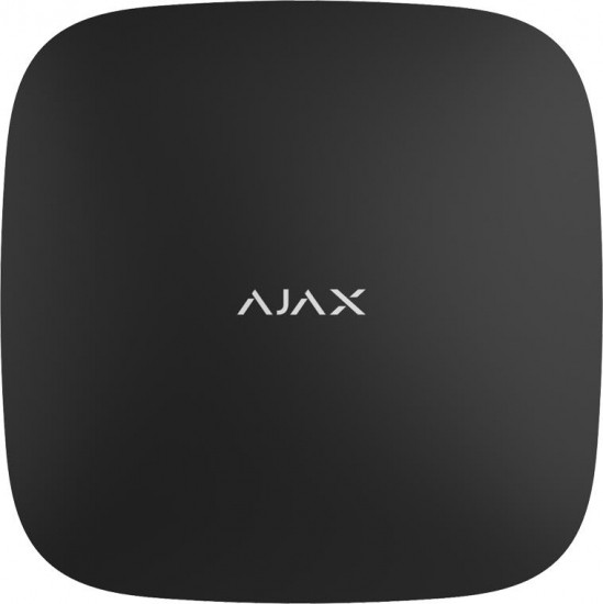 Інтелектуальна централь Ajax Hub Plus чорна (GSM+Ethernet+Wi-Fi+3G)