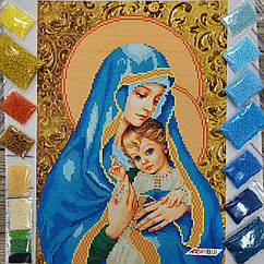 ММР-001 Мадонна з дитиною, набір для вишивання бісером ікони
