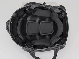Страйкбольний шолом MK MTek Flux helmet Tan (Airsoft / Страйкбол), фото 3