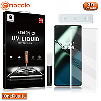 Защитное стекло Mocolo OnePlus 11 Nano Optics UV Liquid Tempered Glass 3D (Clear)