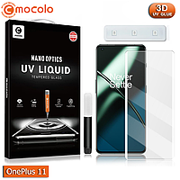 Защитное стекло Mocolo OnePlus 10 Pro Nano Optics UV Liquid Tempered Glass 3D (Clear)