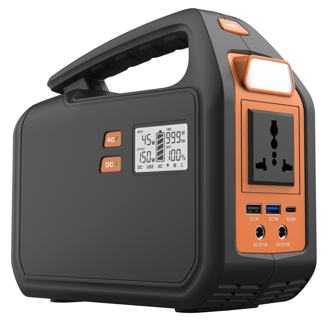 Зарядна станція TRAMSMART S150 - 155Wh AC 150W/18W