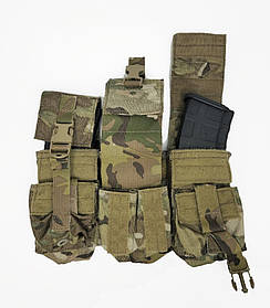 Підсумок Eagle Industries потрійний для магазинів MPCRP3-M4-W/P-MS-5CCA, Колір: MultiCam