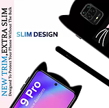 3D Чохол для  Xiaomi Redmi Note 9 Pro/ Note 9S/Note 9 Pro Max  Котик з вушками і вусиками, фото 3