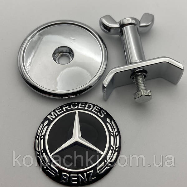 Знак Мерседес на тарелке
