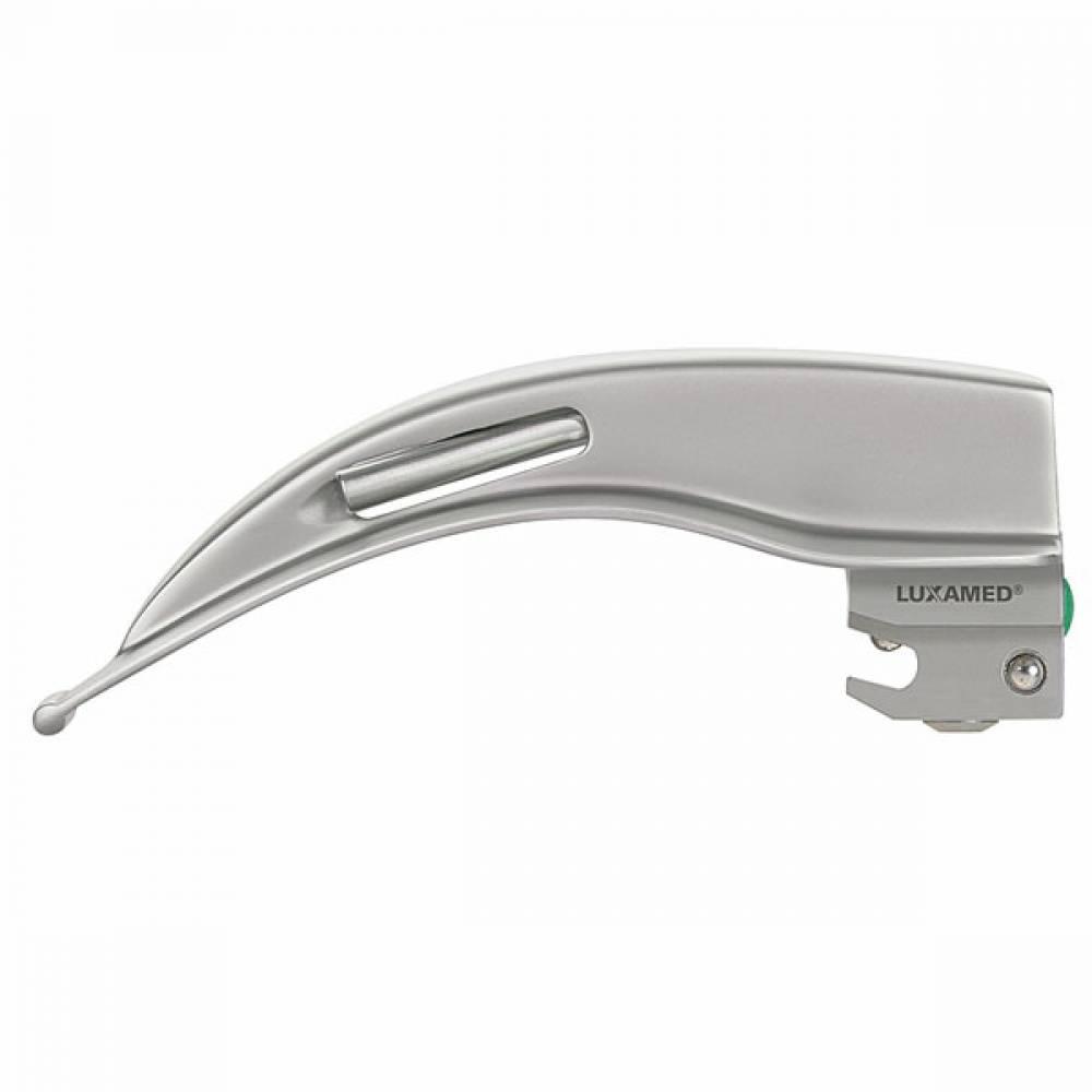 Набір F.O. ларингоскоп дорослий LED Eco 2,5В + 3 Macintosh клинка, Luxamed