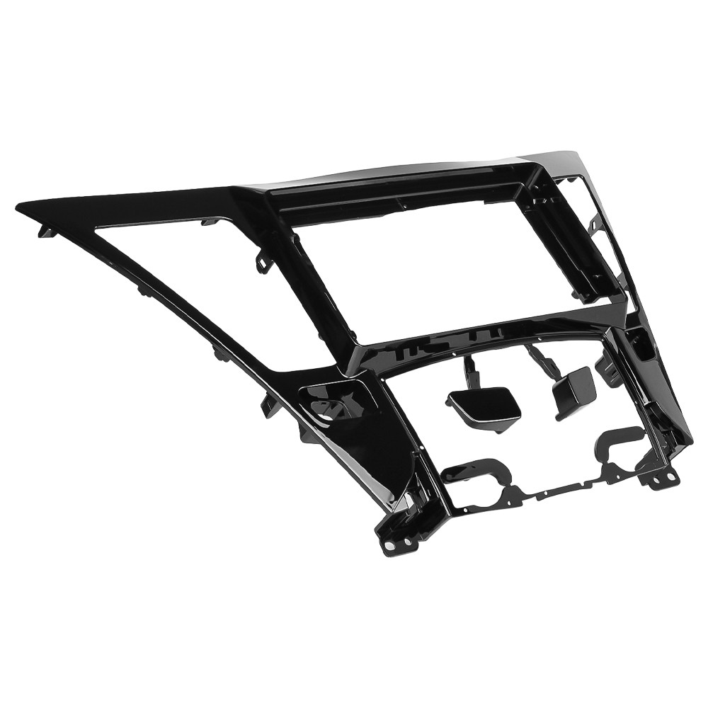 Al Перехідна рамка в машину для магнітоли Hyundai Sonata 2009-2014 (HY 107N) 7068 9" Black