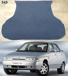 Ворсовий килимок в багажник Lada (Ваз) 2110 '95-14, седан