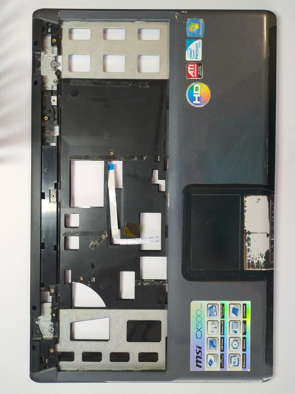 MSI CX500 CR500 (MS-1683) A6000 Корпус C (топкейс, середня частина) 682c512tc7 бу, фото 1