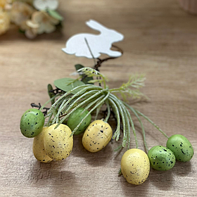 Великодня композиція з яйцями, 19 см