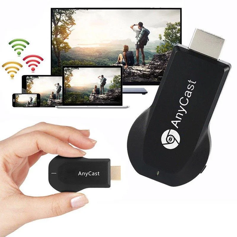 Медіаплеєр бездротовий ретранслятор Miracast AnyCast M4 Plus hdmi із вбудованим Wi-Fi модулем для iOS/Android