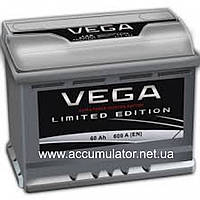Авто аккумулятор VEGA (Вега) 60Ah L+ 600A (EN)