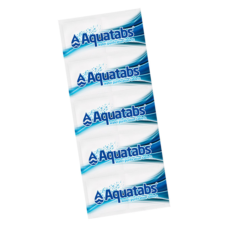 Таблетки для знезараження води Aquatabs (блистер) 33 мг.