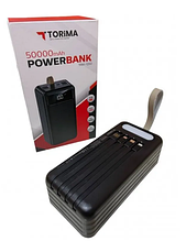 Портативна зарядка з ліхтариком Torima TRM-1050