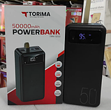 Портативна зарядка з ліхтариком Torima TRM-1050, фото 10