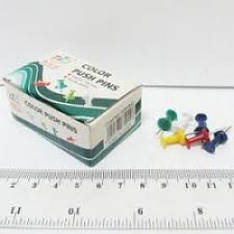Кнопка гвоздик силова РР-30 (DL047) силової в пластик коробці 40 шт (кольорові)