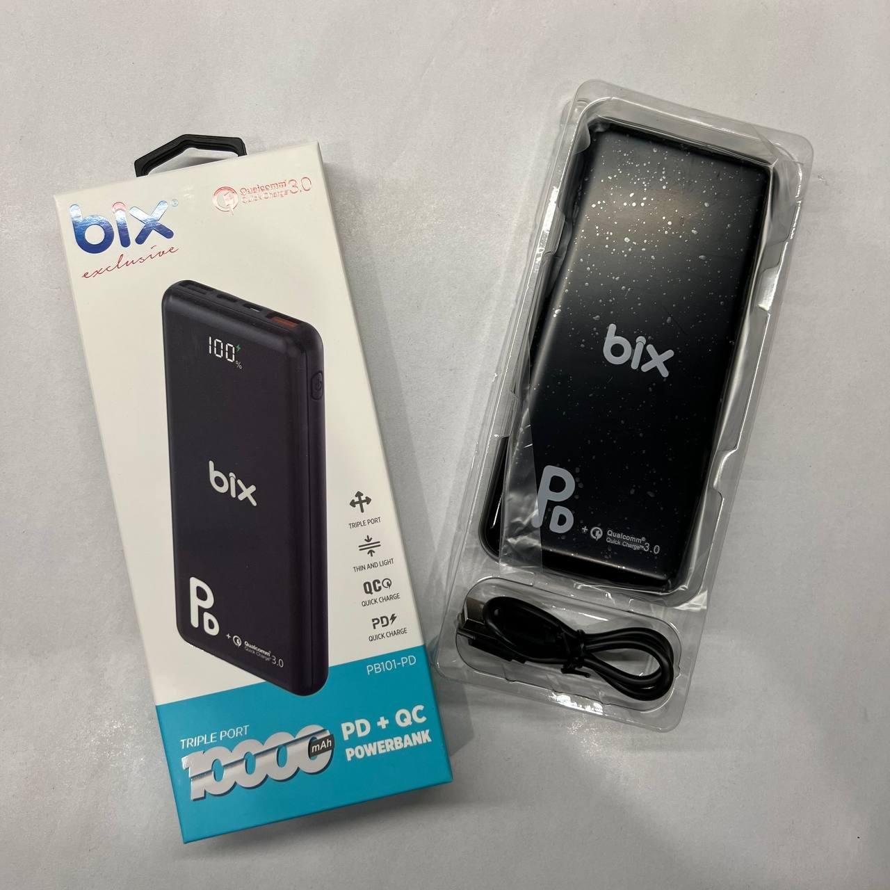 Зовнішній акумулятор 10000 Bix PB101-PD