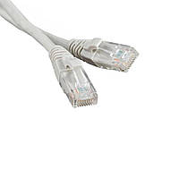 Патч-корд RJ-45 cat.5e 5м Geplink GL8005 26AWG серый новый