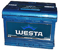 Авто аккумулятор WESTA-(KLEMA) 6СТ-60Ah R+ 600A (EN)