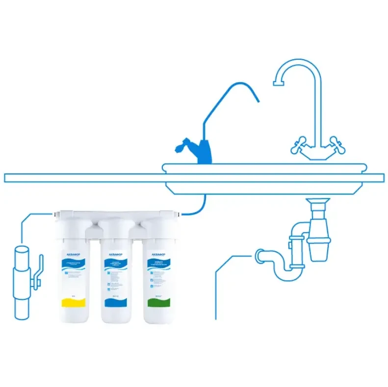 Аквафор Трио Норма фильтр для воды под мойку стационарный - фото 2 - id-p1210501773