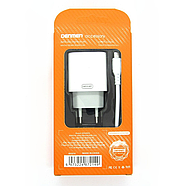 Зарядний пристрій Denmen DC07V QC3.0 18W 1USB 3.6A + кабель Micro USB 1м Білий, фото 4