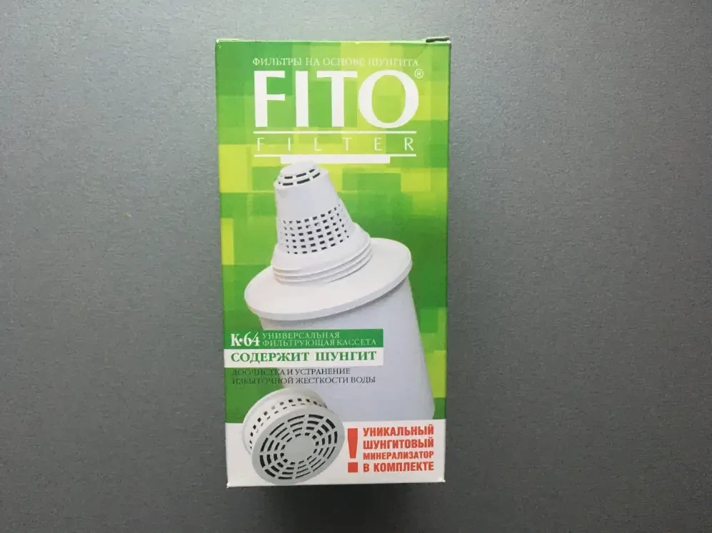FitoFilter k64 з шунгитовым мінералізатором до фільтр-глечиках Бар'єр
