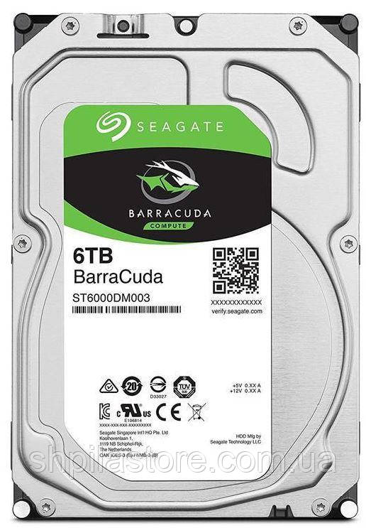 Жесткий диск Seagate BarraCuda 3,5" 6 TB (ST6000DM003)
