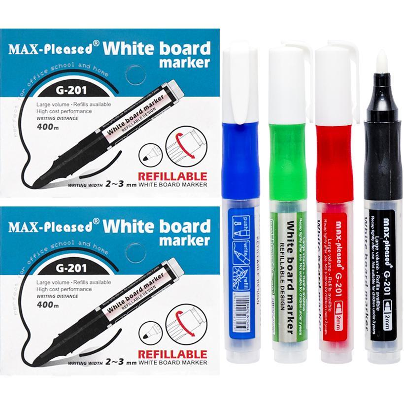 Маркер (для дошки) наливний кольоровий В-201, фото 1