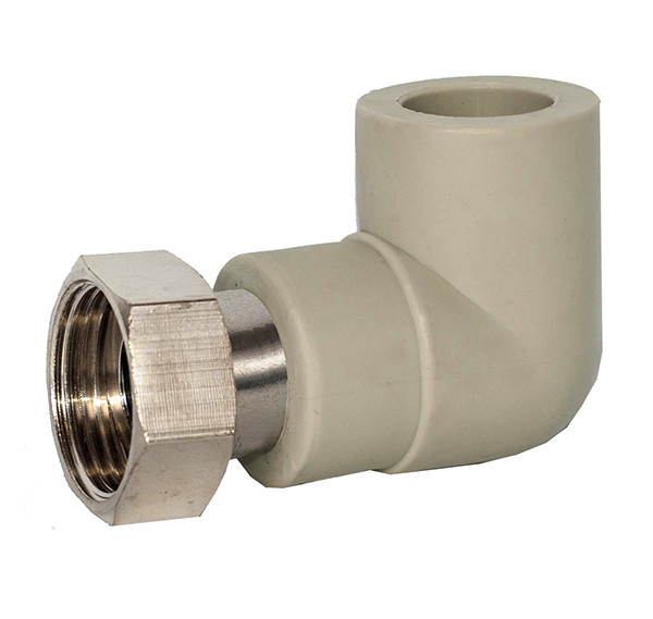 Угольник PPR с Накидной Гайкой (лат.вставка) 25 X 1/2" FORA 25/225 ...