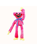 Детская игрушка обнимашка Киси-Миси 40 см Розовая, Яркие плюшевые монстры, Детские мягкие игрушки для девочек