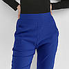 Штани жіночі літні у великих розмірах Штани Kenalin — батал Колір електрик 4XL-5XL, фото 6