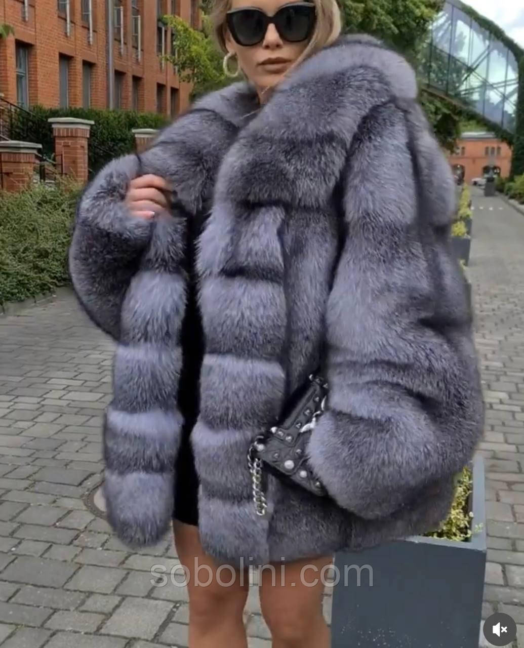 Шубка коротка з хутра Блюфрост, фото 1