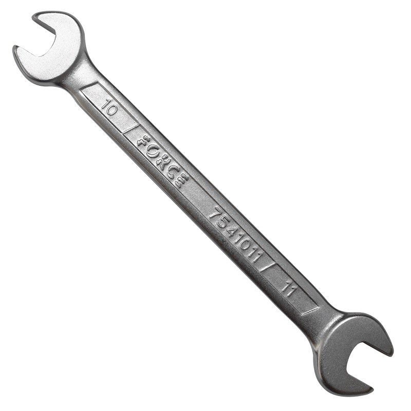 Ключ рожковий 10x11 мм, L=157 мм (FORCE 7541011)