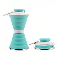 Складана силіконова пляшка Folding travel water cup