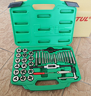 Набір мітчиків та плашок 40 од. М3~М12 TOPTUL JGAI4001