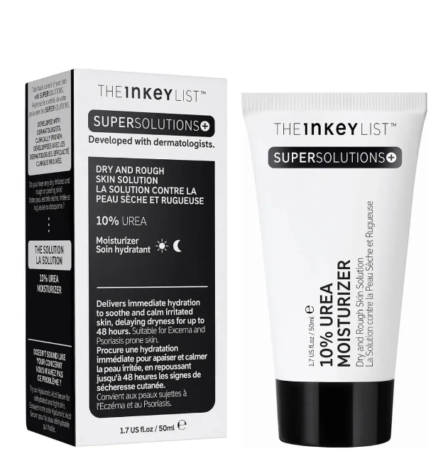 Крем для дуже сухої, грубої шкіри з сечовиною The Inkey List 10% Urea Dry and Rough Skin Solution