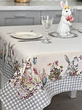 Великодня гобеленова скатертина Limaso 137х137 см., фото 5