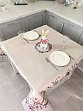 Великодня гобеленова скатертина Limaso 137х137 см., фото 6