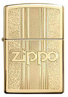 Красивая подарочная зажигалка ZIPPO 29677 Zippo and Pattern Design
